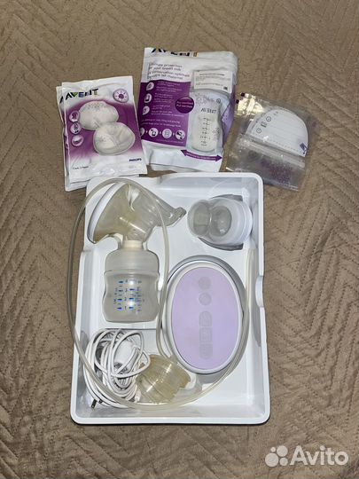 Молокоотсос avent электрический
