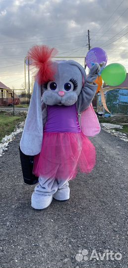 Ростовая Зайка Карамелька, Мишка Тедди