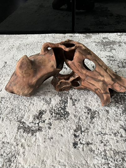 Коряга в аквариум