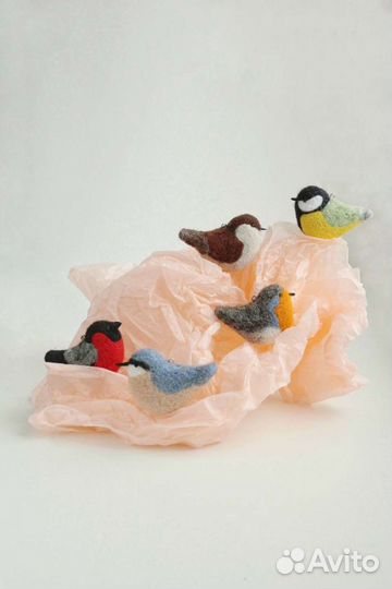 Ёлочные игрушки Птички