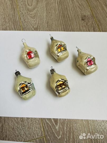 Елочные игрушки СССР