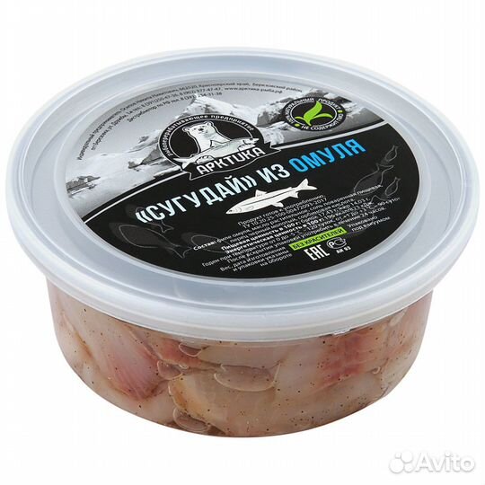 Сугудай из северной рыбы (муксун, омуль, чир)