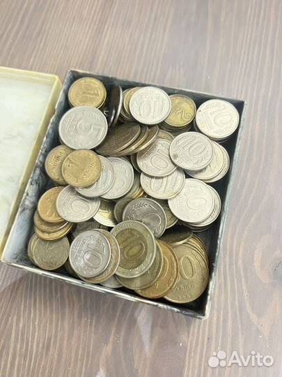 Коробка монет СССР