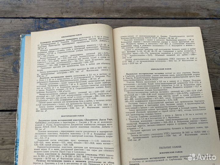 Справочник по минеральным стройматериалам 1975 год
