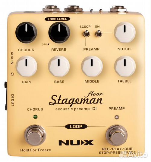 Гитарный предусилитель Nux NAP-5 Stageman Floor