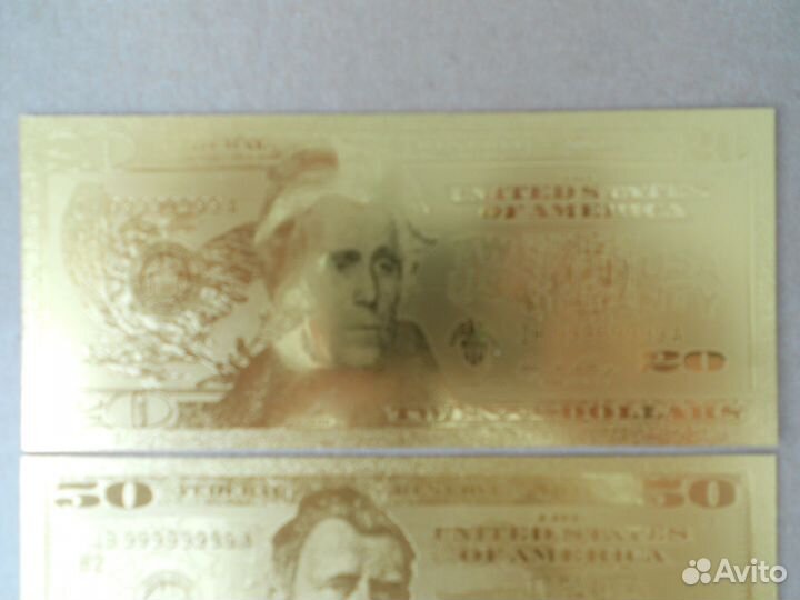 Сувенирные банкноты США