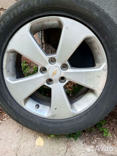 Литые диски r17 на chevrolet cruze
