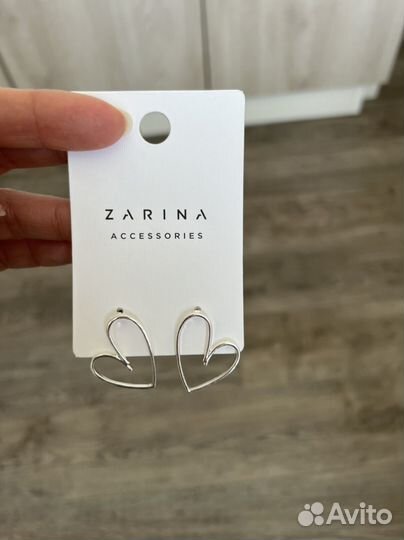 Серьги Zarina новые