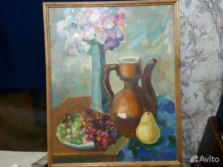 Картина маслом на холсте бу