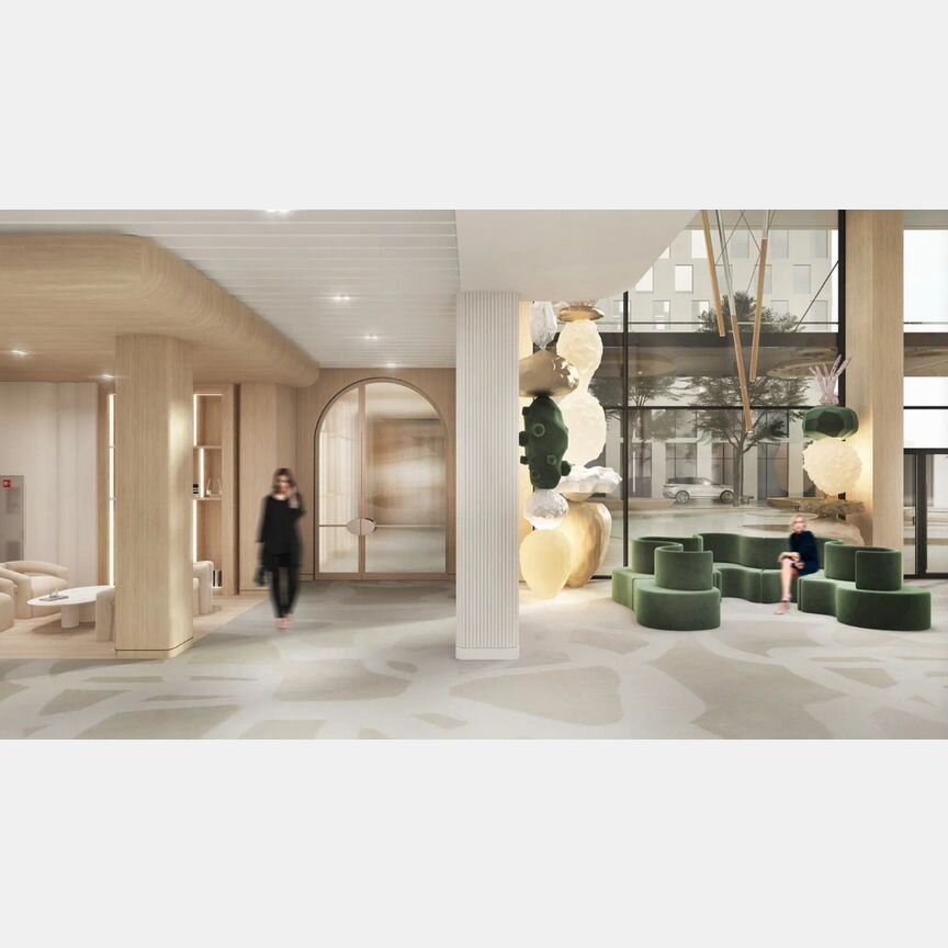Апартаменты-студия, 38,1 м², 6/10 эт.