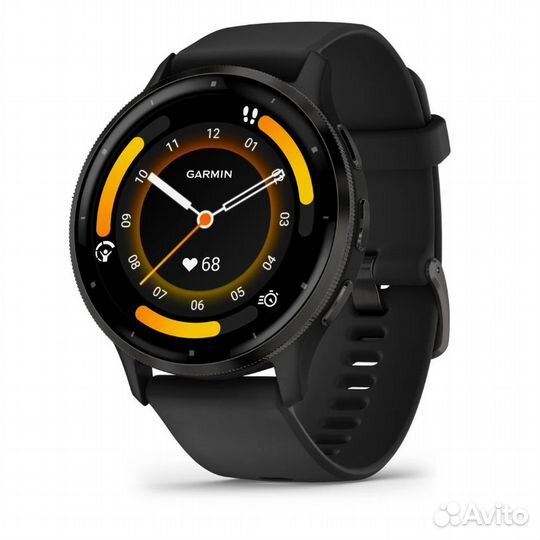 Смарт-часы Garmin Venu 3, 45mm, Черный
