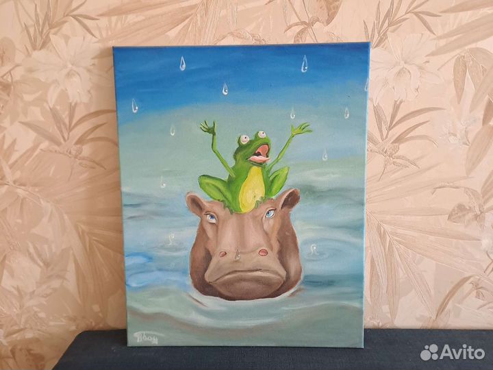 Картина маслом на холсте