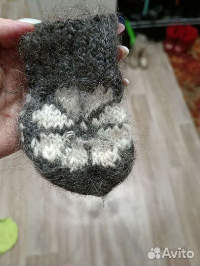 Варежки детские 1-2год