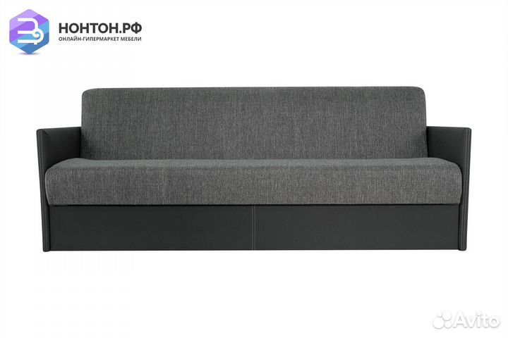 Диван книжка Ручеек-Ламино Софт серый