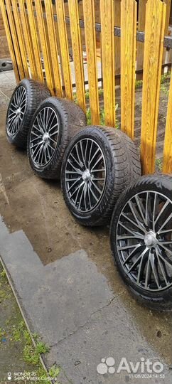 Колеса зимние в сборе на hyundai solaris 2 r16