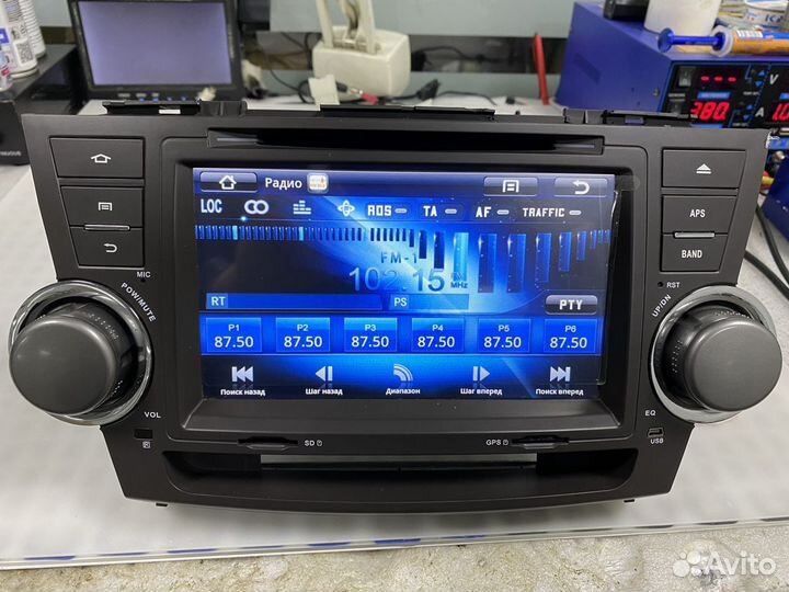 Штатная магнитола Toyota Highlander (android)