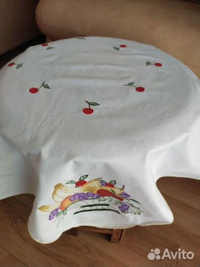 Скатерть кружево вышивка Германия