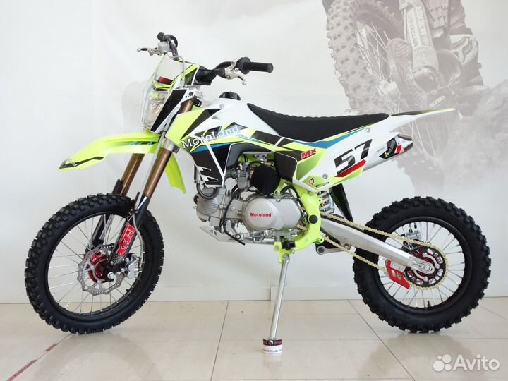Мотоцикл motoland MX140 (2020 Г.) pitbike Витрина