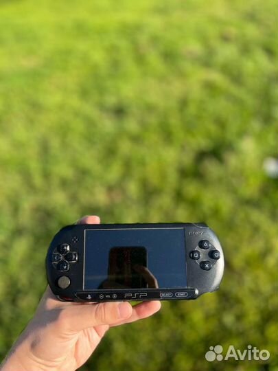Sony psp E1008 Black(Прошита+ игры)