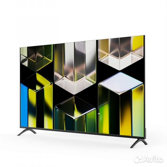 Новый телевизор сбер 55 дюймов Qoled