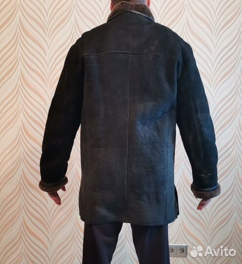 Дубленка натуральная мужская 50 52