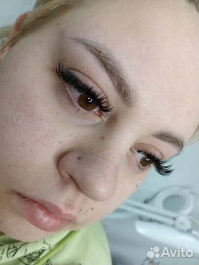 LED наращивание,ламинирование ресниц