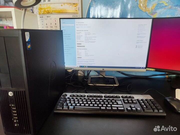 Офисный компьютер HP без монитора