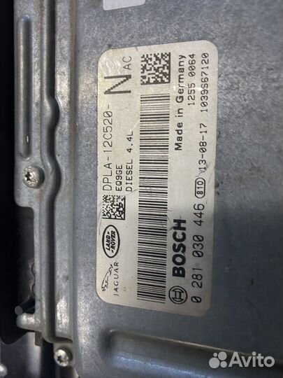 Блок эбу dpla-12C520-Nac Range Rover L405 4.4D