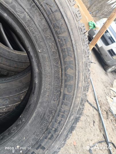 Шины бу r 16 245 75