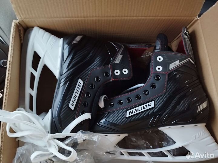 Новые коньки bauer NS 10' 44-45 размер