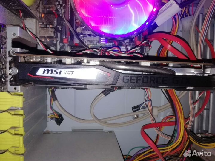 Видеокарта MSI GeForce GTX 1650 4gb gaming