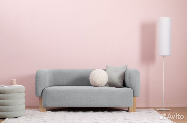 Диван бeз пocpeдникoв