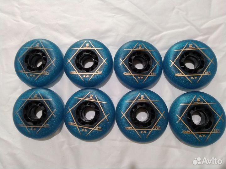 Колеса для роликов ZMP PIA 72 - 80mm 85A 88A 8шт