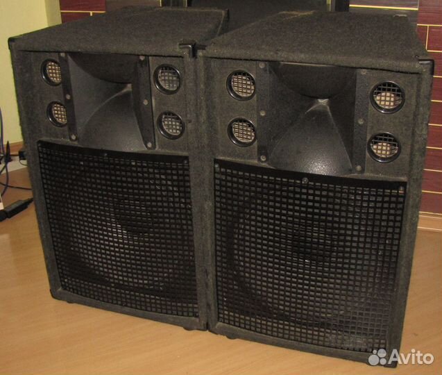 Колонки активные EVM 1000W QS153P 2шт Park Fx700Es