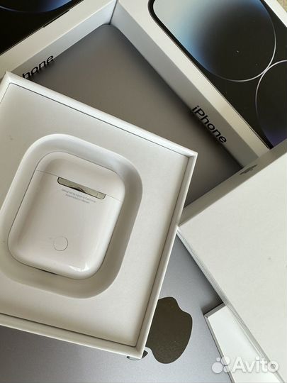 Airpods 2 Original (гарантия до 14.10.2023)