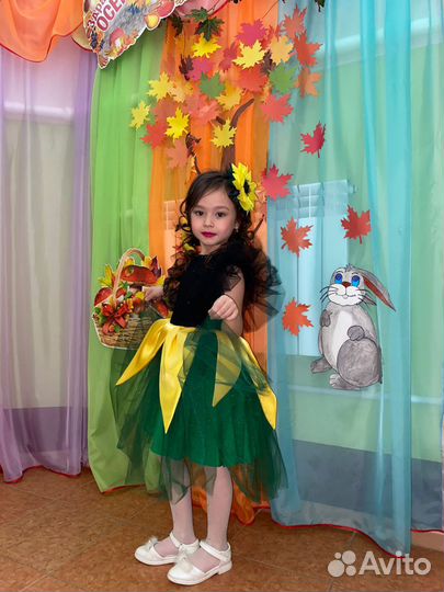 Костюм подсолнуха