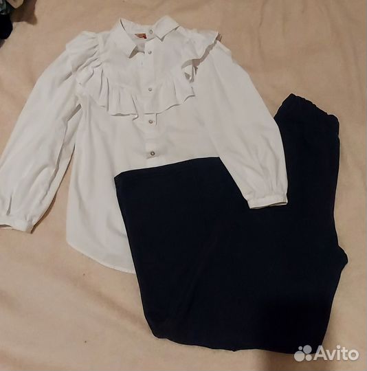 Брюки и рубашка для девочки