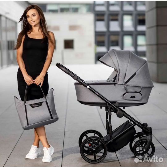 Коляска 2 в 1 adamex zico