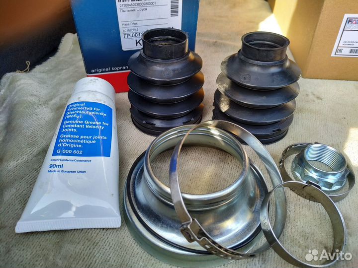 Пыльник шруса на модели Toyota