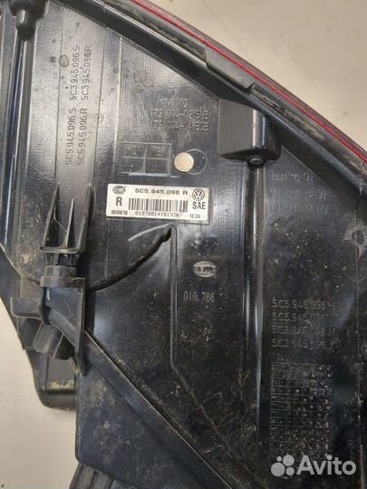 Фонарь (задний) Volkswagen Beetle, 2019