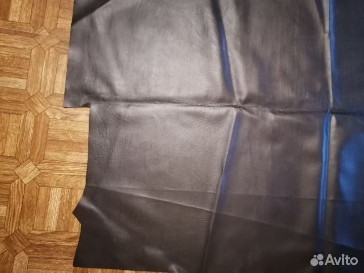 Кожа эко искусственная черная