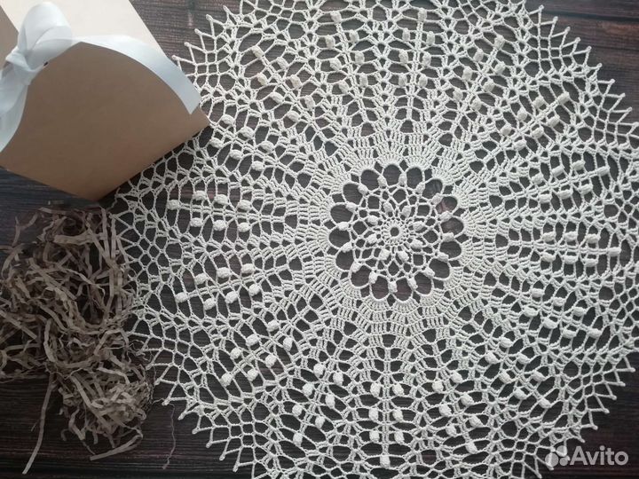 Салфетка вязаная