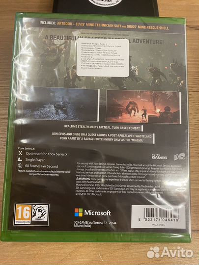 Miasma Chronicles диск для Xbox Series X новый
