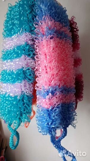 Мочалка ручной работы