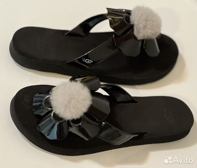 UGG Сандалии женские сланцы шлепанцы размер 37- 38