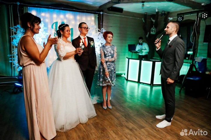 Ведущий + диджей на свадьбу и юбилей в Химках