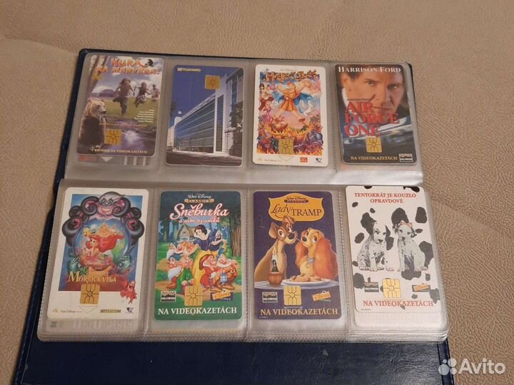 Телефонные карты, Чехия