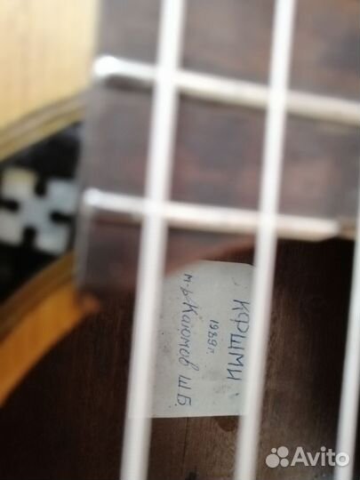 Классическая гитара мастеровая 4/4