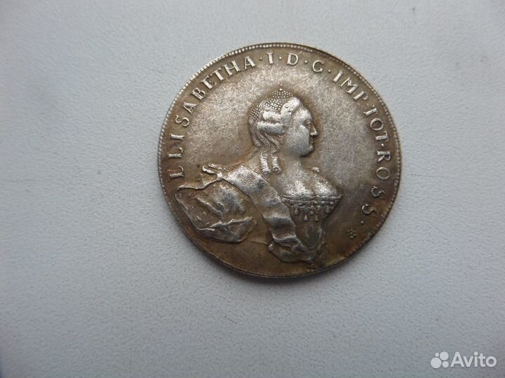 48 копеек 1756 г ливонез елизавета