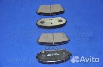Колодки тормозные дисковые перед parts-mall
